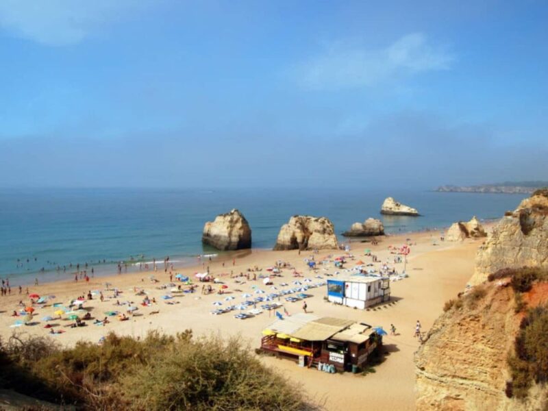 Costa da Praia da Rocha em Portimão