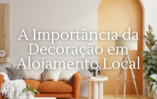 decoração moderna em alojamento local no Algarve